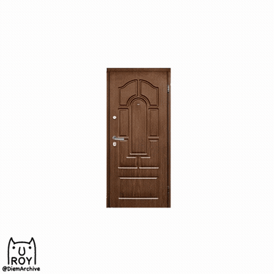 A Drawing Of A Door With The Words The Game Written On It GIF