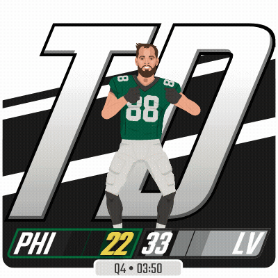 A Drawing Of A Football Player With The Number 70 On It GIF