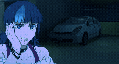 A Drawing Of A Girl And A Boy With Chinese Writing On The Bottom GIF