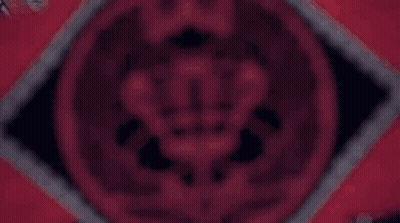 A Drawing Of A Girl Surrounded By Circles And Letters GIF