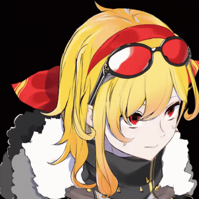 A Drawing Of A Girl Wearing Sunglasses And A Scarf Around Her Head GIF