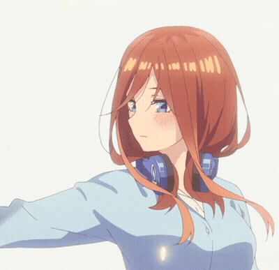 A Drawing Of A Girl With Headphones On Her Ear GIF