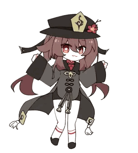 A Drawing Of A Girl With Long Hair Wearing A Hat Sticker