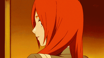 A Drawing Of A Girl With Long Red Hair And The Word Ebch On The Bottom Right GIF
