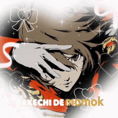 A Drawing Of A Girl With The Name Takechi De Momok GIF