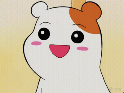 A Drawing Of A Hamster With A Question Mark Above Its Head GIF