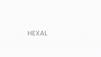 A Drawing Of A Hand With The Word Hexal Written In The Background GIF