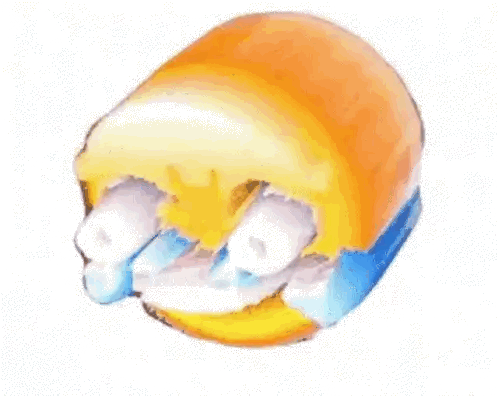 A Drawing Of A Jellyfish With A Yellow And Blue Stripe Sticker
