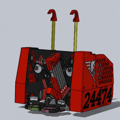 A Drawing Of A Machine With The Number 24474 On The Side GIF