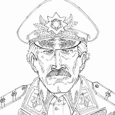 A Drawing Of A Man In A Military Uniform GIF