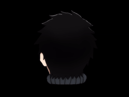 A Drawing Of A Man 'S Face With Red Eyes GIF