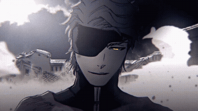 A Drawing Of A Man With A Mask On His Eyes GIF