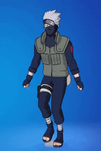 A Drawing Of A Man With A Mask On His Face GIF