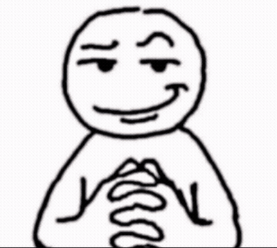 A Drawing Of A Man With A Spiral Around His Neck Is In Front Of A Group Of Men GIF