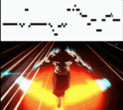 A Drawing Of A Man With Arms Outstretched Next To A Drawing Of A Person With Arms Outstretched GIF