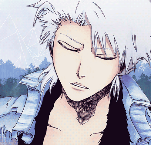 A Drawing Of A Man With White Hair And A Watermark That Says ' Kannee ' On It GIF