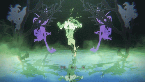 A Drawing Of A Monster With Chinese Writing On The Bottom Of It GIF
