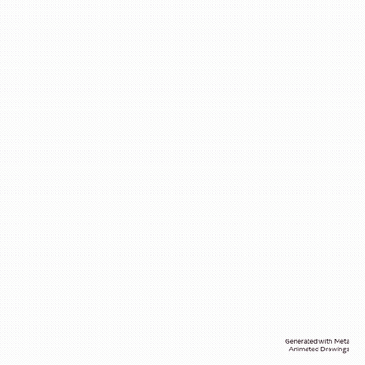 A Drawing Of A Monster With Sharp Teeth On A White Background That Looks Like A Shark . GIF