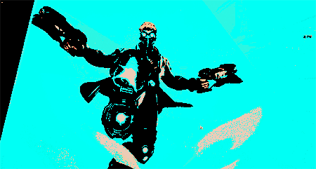 A Drawing Of A Person Holding A Rocket With The Number 16 On It GIF