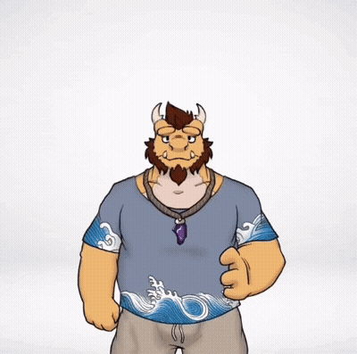 A Drawing Of A Person Holding A Timberland Boot GIF