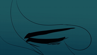 A Drawing Of A Person 'S Eye With A Tear In It GIF
