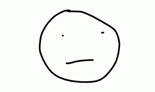 A Drawing Of A Person 'S Face With A Pink Lip GIF
