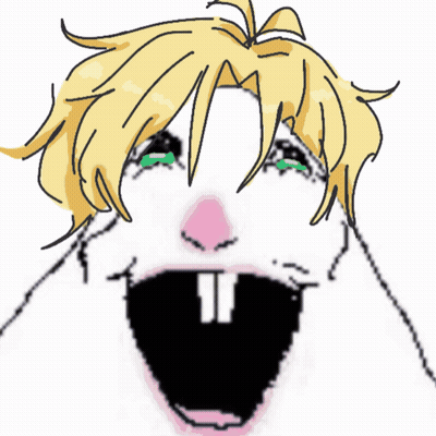 A Drawing Of A Person With A Big Mouth GIF