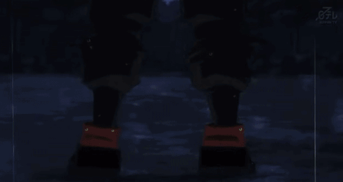 A Drawing Of A Person With A Green Light Coming Out Of His Chest GIF