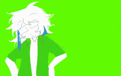 A Drawing Of A Person With Tears Coming Out Of Their Eyes And A Speech Bubble That Says Not True GIF