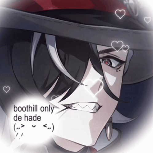 Drawing Of Person With Boothill Only De Hade Text GIF