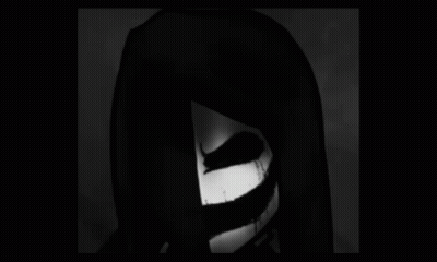 A Drawing Of A Person With Wings And A Mask On Their Face GIF