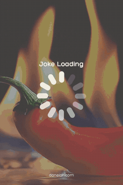 A Drawing Of A Red Pepper With The Word Danelight.com On The Bottom Right GIF