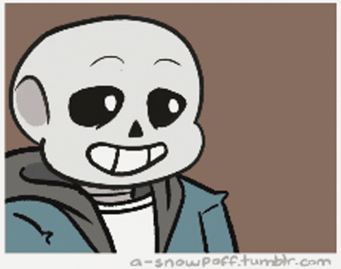 A Drawing Of A Skeleton With The Website A-Snowpoff.tumblr.com Written On The Bottom GIF