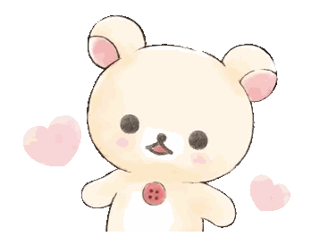 A Drawing Of A Teddy Bear With A Button On Its Chest Sticker