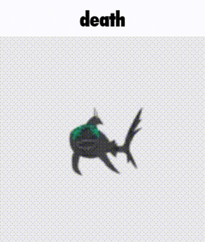 A Drawing Of A Tree With The Word Death Underneath It GIF