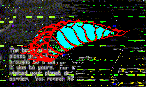 A Drawing Of A Worm With The Words " The Planet You Brought It Was To Yours " On The Bottom GIF