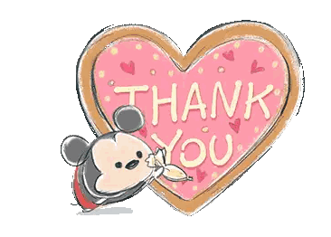 A Drawing Of Mickey Mouse Holding A Heart Shaped Cookie Sticker
