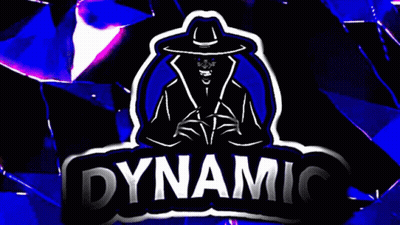 A Dynamic Logo With A Man In A Hat On It GIF