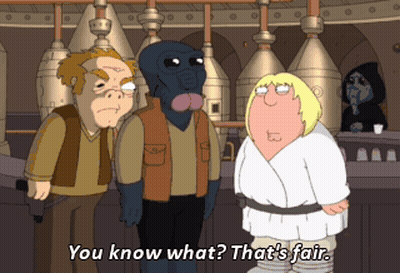 A Family Guy Cartoon Says " You Know What " GIF