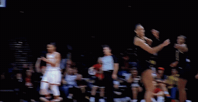 A Female Basketball Player With The Number 22 On Her Uniform GIF