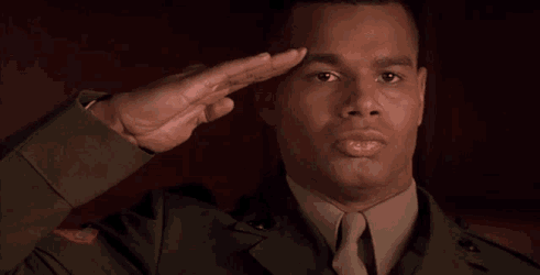 A Few Good Men Salute GIF