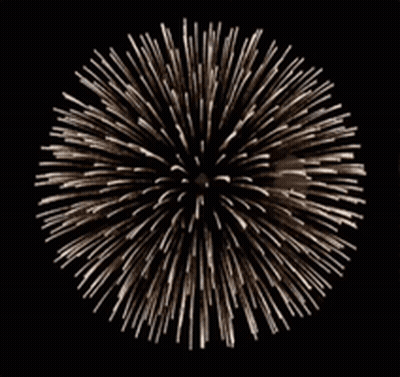 A Firework Display With The Words Lady Valiant Written In Blue GIF