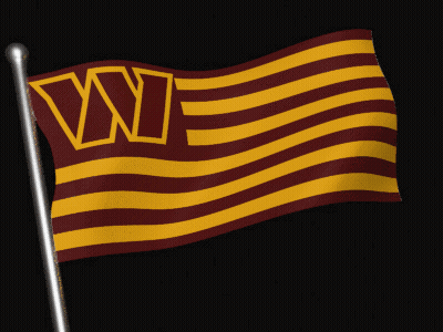 A Flag With The Letter W On It Is Waving In The Wind GIF