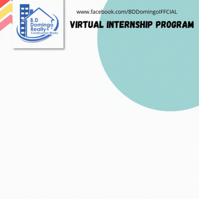 A Flyer For A Virtual Internship Program For Business Ad Interns GIF