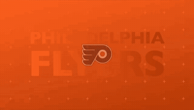A Flyers Logo Is Surrounded By The Words Goal And Goal GIF