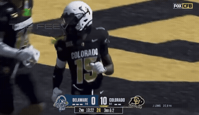 A Football Game Between Colorado And Delaware GIF
