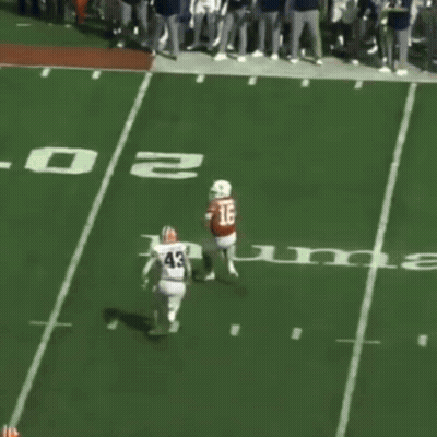 A Football Game Is Being Played Between Utep And Texas Tech GIF