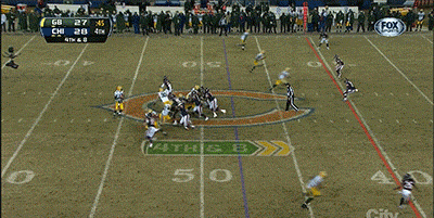 A Football Game Is Being Shown On Fox Network GIF