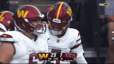 A Football Game Is Being Shown On Fox Nfl GIF
