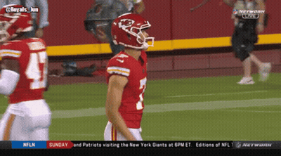 A Football Game Is Being Shown On Network Live GIF